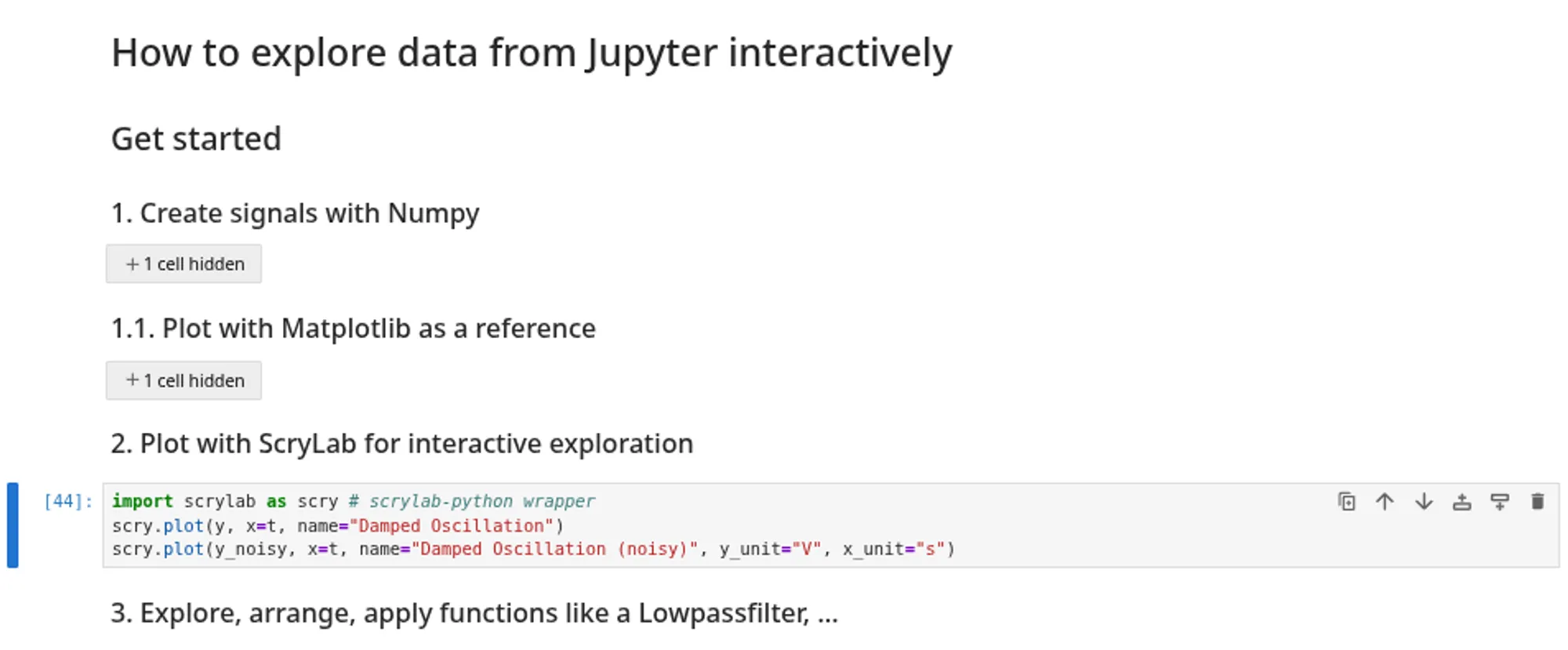 Cover for ScryLab as a matplotlib and Plotly alternative for exploratory signal analysis